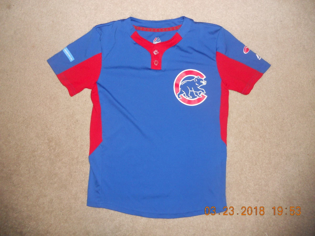 Cubs warm best sale up jersey