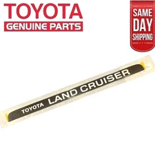 91 - 97 TOYOTA LAND CRUISER FZJ80 REAR BACK DOOR LIFTGATE EMBLEM BADGE OEM NEW