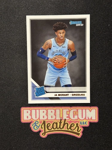 2019-20 Panini Donruss Rated Rookie #202 Ja Morant Rookie Card RC Grizzlies