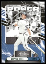 2021 Panini Absolute - Power Chipper Jones #PO-15 Retail