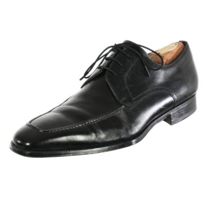 MAGNANNI Oxfords Dress Shoes Black Leather Sz. 10 M Spain  display picture 1