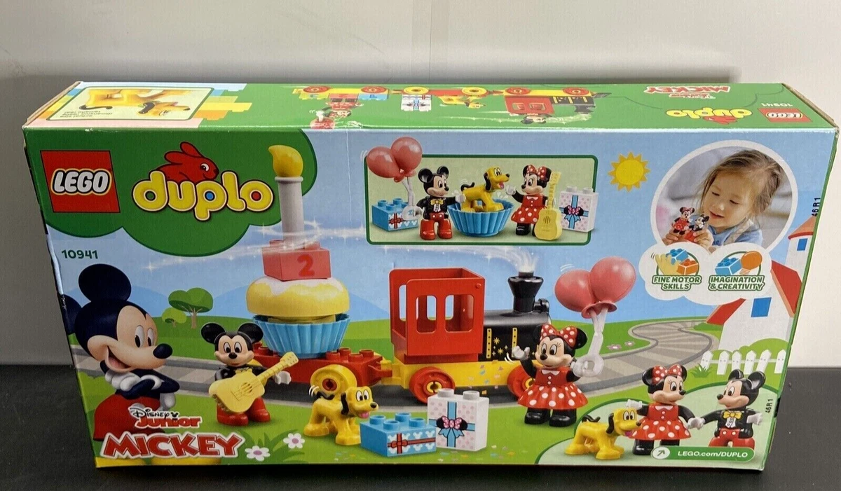 LEGO DUPLO Disney Le train d'anniversaire de Mickey et Minnie