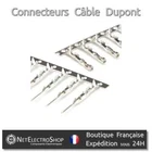 Dupont Type Crimp Connector, 2.54mm, Male or Female, 10 to 200pcs, Arduino