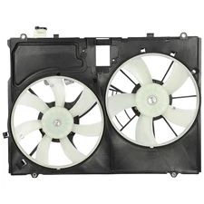 Electric Radiator Condenser Cooling Fan Assembly For 2004-2006 Lexus RX330 3.3L
