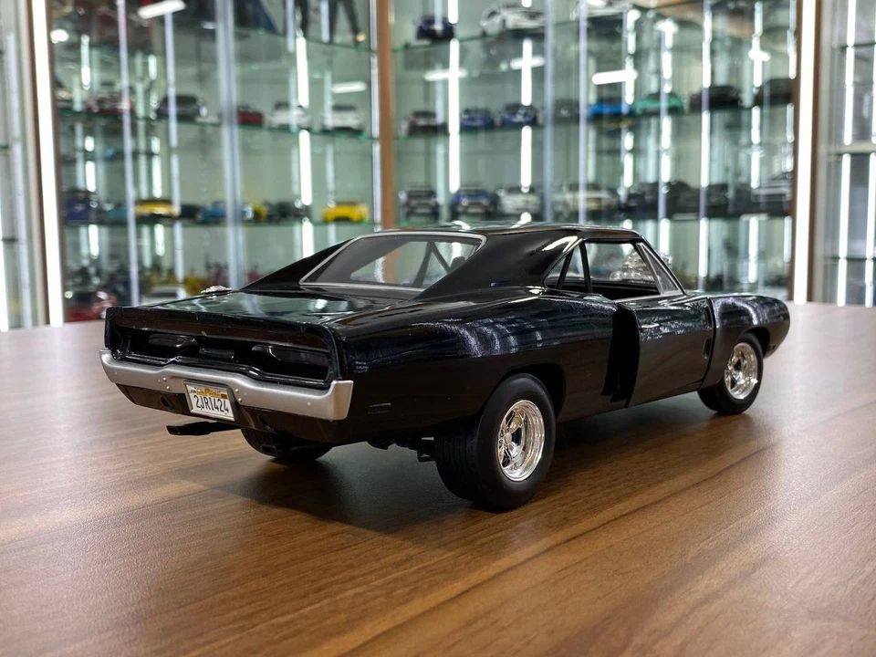 Hot Wheels Dodge Charger 1970 "The Fast and the Furious" Black [1/18 Diecast] - Image 4 of 4