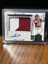 Leaf 2022 Trinity Patch Auto Rookie Slade Bolden Serial Numbered /99 Football