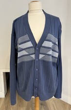 Damart Blue Cardigan Men’s Size XL (661)