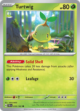 Turtwig 010/162 Temporal Forces Common Pokemon NM/M
