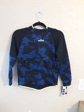 Spalding Child's Hoodie Brand New With Tags Size S/CH 8 Blue and Black