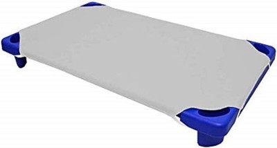 100% Cotton Standard Day-Care/Pre-School Cot Fitted Sheet with Elastic Straps,