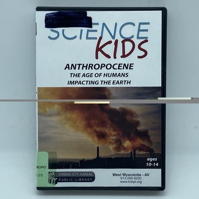 Science Kids: Anthropocene DVD Educational Human Impact Environment EX-LIBRARY