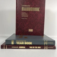 Southwestern Company Year Book Lot Student Handbook Annual War in Gulf 1992