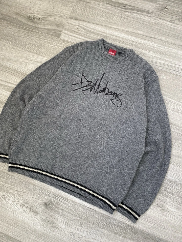 Vintage Billabong Embroidered Logo Knit Sweater Size L - Image 2 of 4