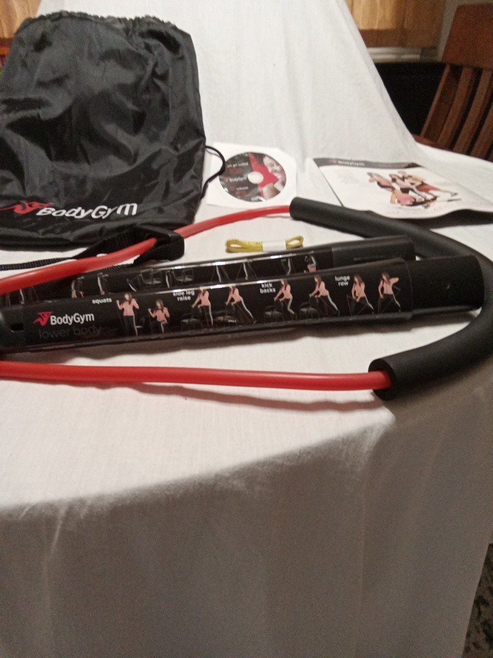 Body Gym Core System Portable All in One Resistance Trainer DVD & Bag