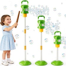 Standing Bubble Machine for Kids, Height 47 i...