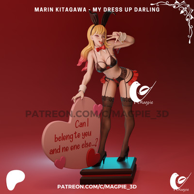Marin Kitagawa 1:8 Scale Unpainted Resin Garage Kit | Sono Bisque Doll Anime DIY