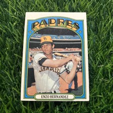 1972 Topps #7 Enzo Hernandez San Diego Padres C6