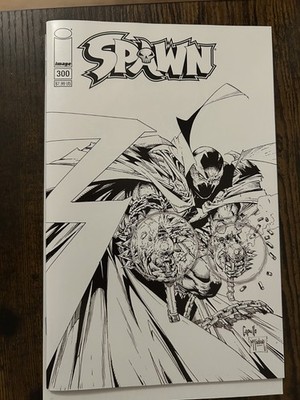 Spawn 300 Sketch VARIANT Milestone Issue