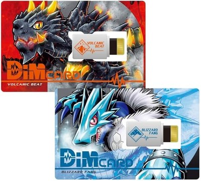 Digimon Volcanic Beat & Blizzard Fang DiM Cards | Expansion for The Vital