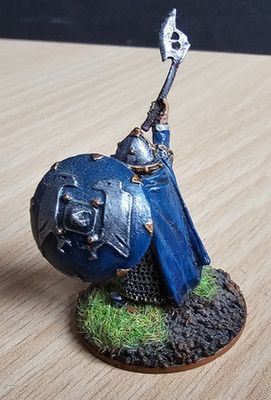 Herr der Ringe Figuren Gut Schildträger der Zwerge ZINN Middle Earth