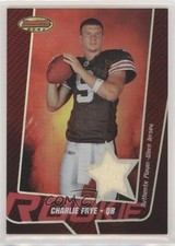 2005 Bowman's Best Rookie Red 51/199 Charlie Frye 7l6