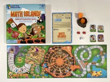 Learning Resources Math Island Addition  Subtraction Game Ages 6 Complete