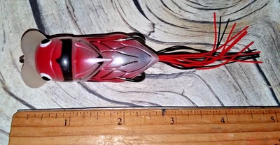 WEIHAL OUTDOOR PRODUCTS INC. LTD New Listing#G ROSE/PEARL COLOR PE 1 PC 12.6g 65mm Cicada Popper Soft Topwater Silicone !!