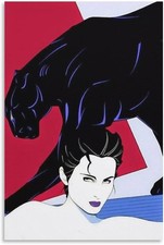 Patrick Nagel Art Poster 24x36 Unframed Wall Art Decor