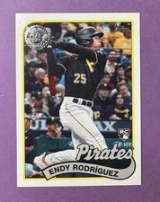 Topps Endy Rodríguez Rookie Pittsburgh Pirates 2024 1989 Baseball #89B-79