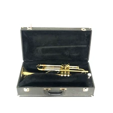 Trumpet Barclay Musical Instrument With Mouthpiece Serial # 144591