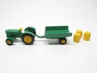 MATCHBOX LESNEY #50 51 JOHN DEERE TRACTOR AND TRAILER NEAR MINT