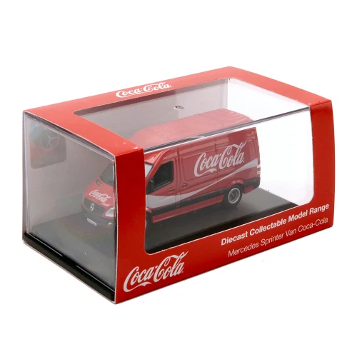 MERCEDES SPRINTER COCA COLA 1:76 Oxford Veicoli Commerciali Modellino Nuovo - Immagine 3 di 3