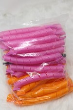 40pcs DIY Magic Long Hair Curlers Curl Spiral Ringlets Leverage Curlers Heatless