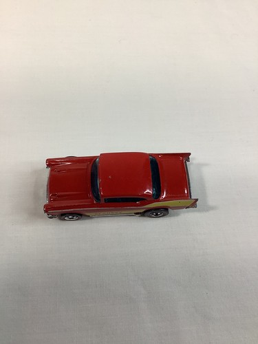 Hot Wheels Redline '57 Chevy 1976 Flying Colors Red Hong Kong Vintage Diecast - Picture 6 of 6
