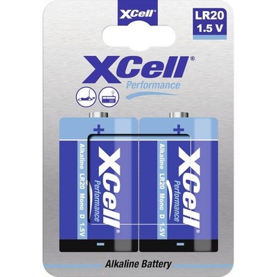 XCell Batterie Performance Alkaline LR20 NEU