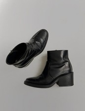 Acne Studios leather boots/battalions women s...