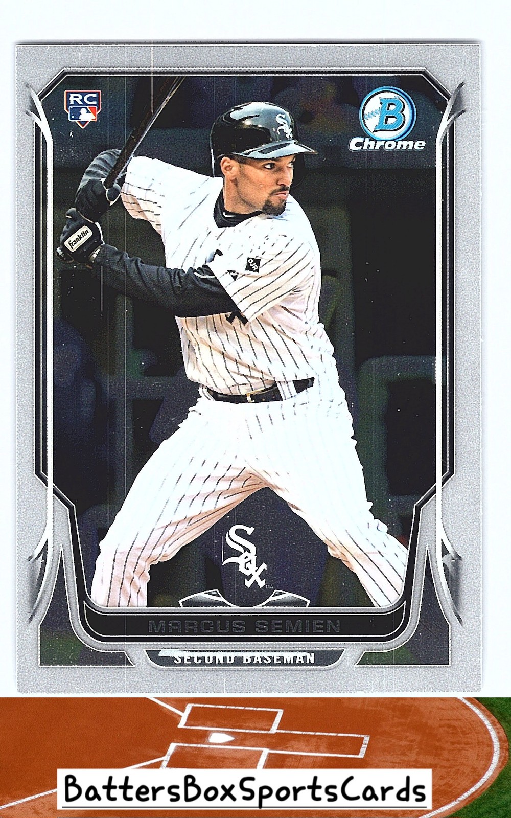 2014 Bowman Chrome #10 Marcus Semien