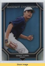 2024 Upper Deck Goodwin Champions Platinum Blue Derek Curiel #P54 READ 18d6