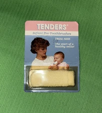Vintage ~TENDERS ~INFANT Pre-Toothbrush