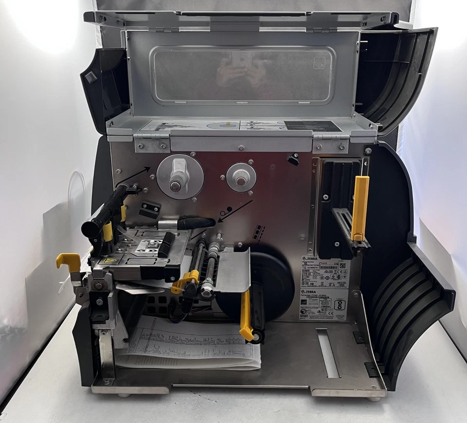 Zebra ZT410 DT Industrial Label Printer Peeler Rewinder FedEx Firmware - Image 3 of 4