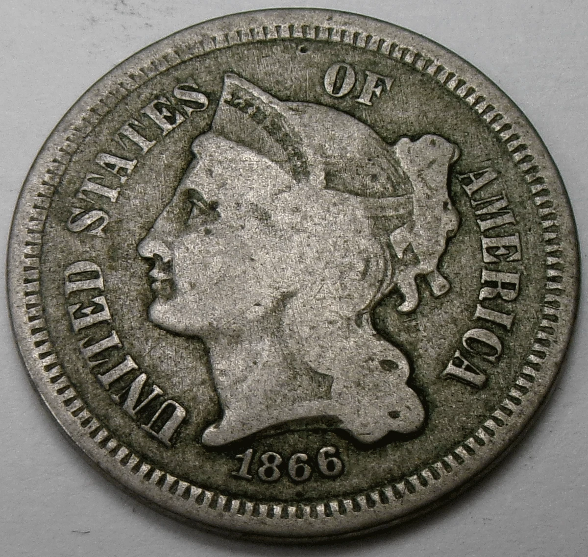 1866 Year US Three Cent Nickels for sale | eBay
