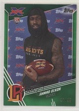 2020 Topps XFL Green 27/99 Ahmad Dixon #37 xr1