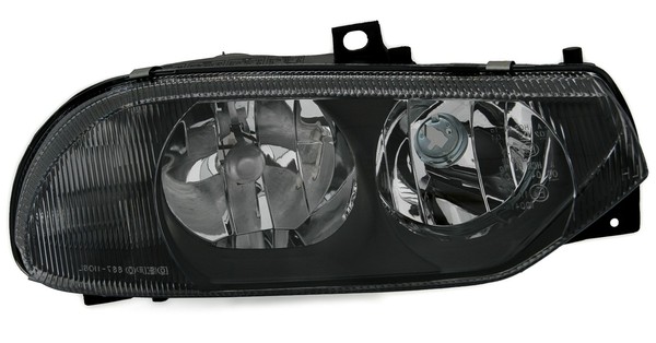 Scheinwerfer Rechts FüR Alfa Romeo 156 932 97-03 Schwarz H1 H7 Hauptscheinwerfer-image