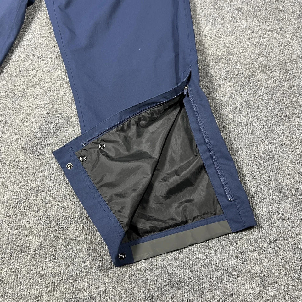 Pantalones Illinois Fighting Illini para Hombres XL Azul Naranja NCAA Baloncesto Calentamiento Nike Foto 3 de 4