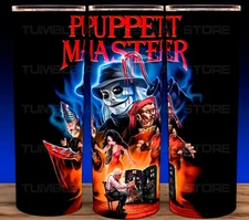 Puppet Master 80s Horror Movie Cup Mug Tumbler 20oz