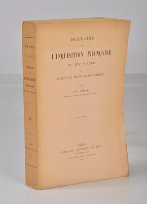 Bullaire de l'Inquisition Française au XIVe siècle , Vidal 1913 - Photo 1/3
