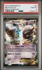 Pokémon Mewtwo EX 61/162 Breakthrough Ultra Rare Holo PSA 8 Pokémon TCG 6+