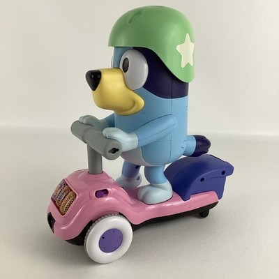 VTech Bluey Scooter Time Bluey Moves Plays Music Learning Games TESTED