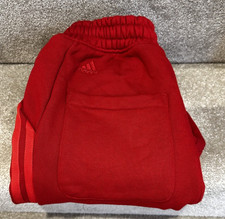 ADIDAS x IVY PARK Sweatpants Joggers Red Beyonce XS/S Bottoms 10 - 15 inch waist