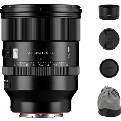 Viltrox AF 85mm F1.4 Pro FE Full Frame Auto Focus Lens for Sony E-mount Cameras